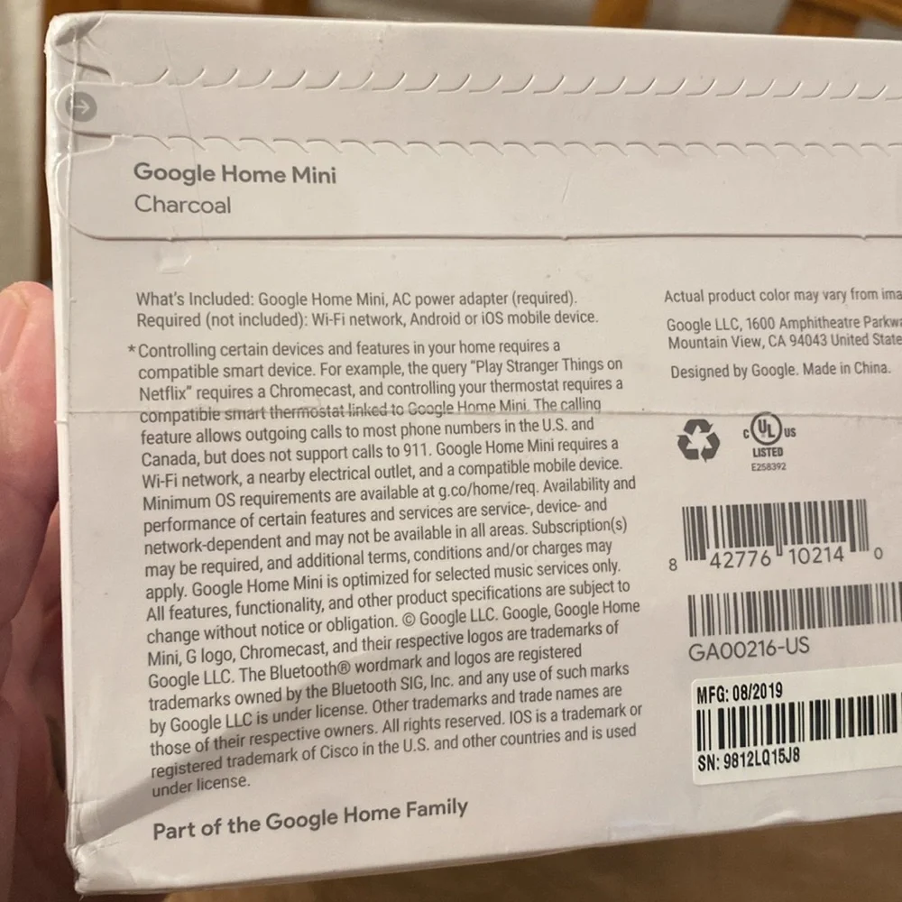 google compact home